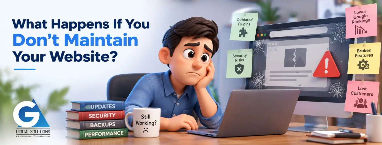 What Happens If You Don’t Maintain Your Website?